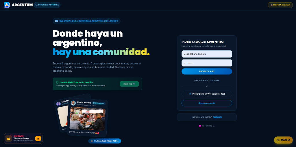 ARGENTUM Red Social